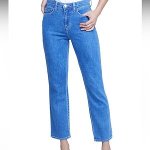 L'AGENCE Alexia High Rise Crop Cigarette HANSEN